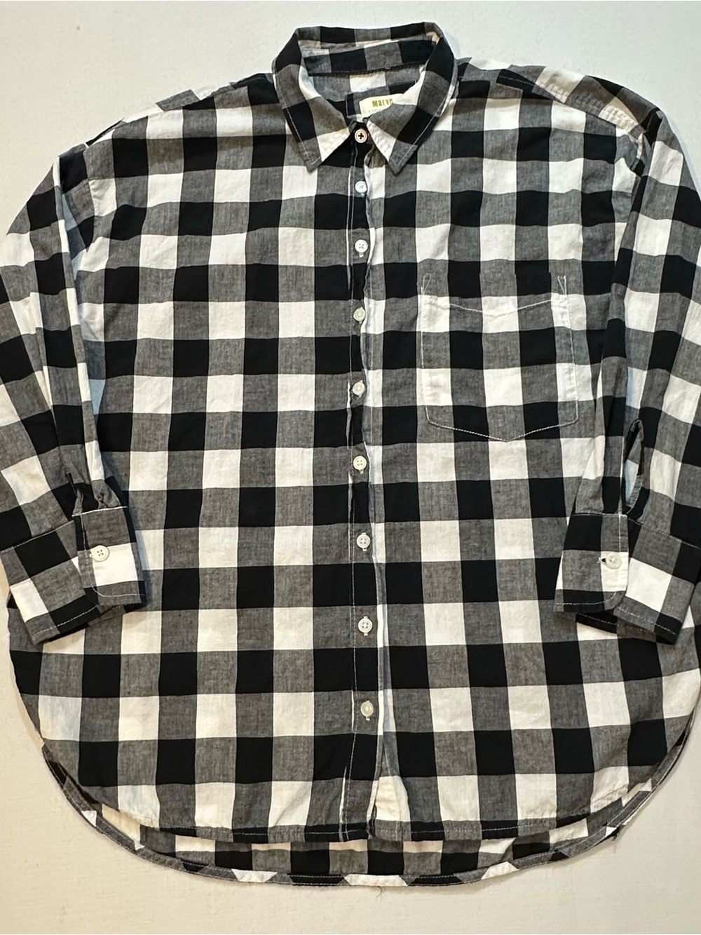 Anthropologie Maeve Buffalo Plaid Shirt MP